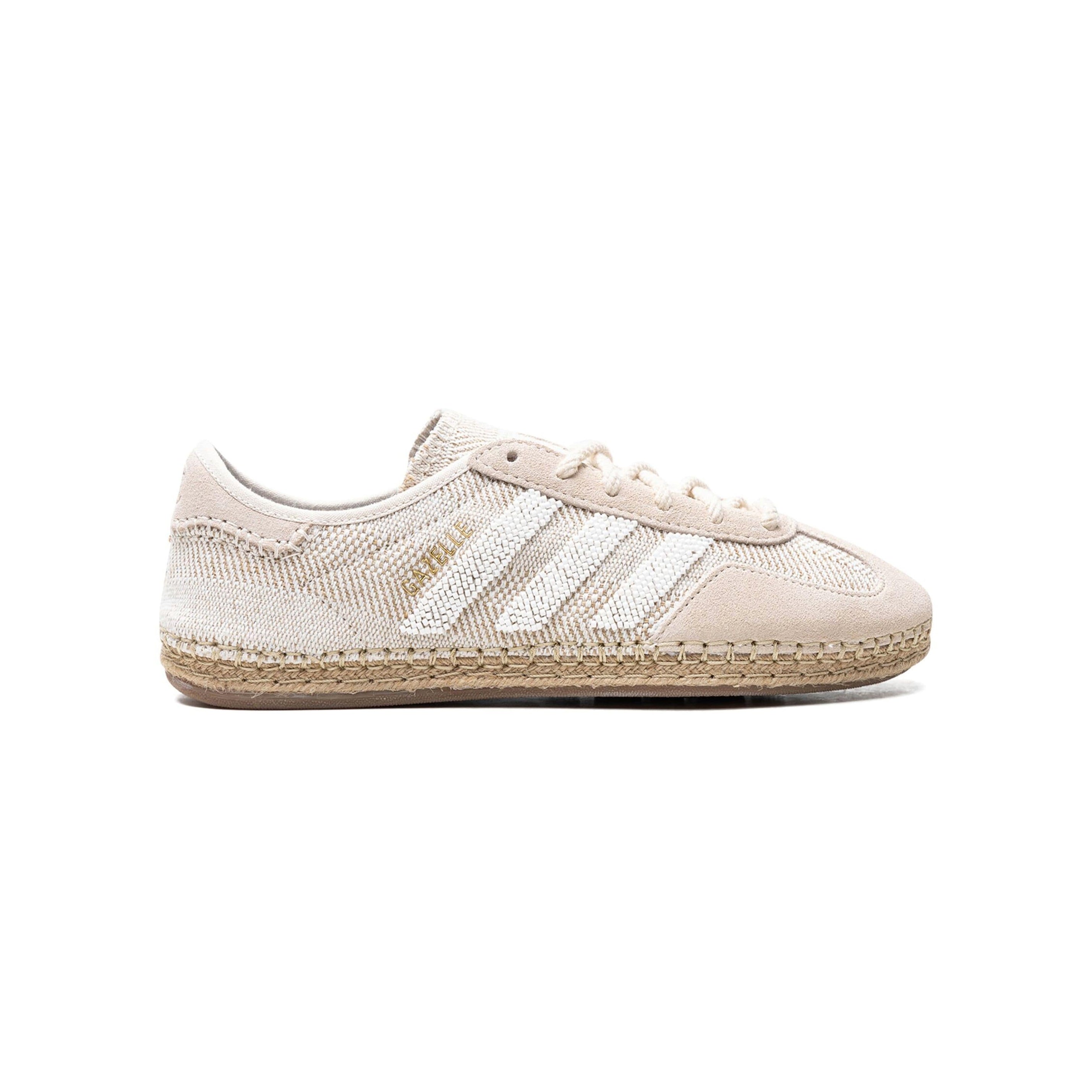 Sneakers Adidas Gazelle x Clot Bianche Crema in Tessuto e Suede