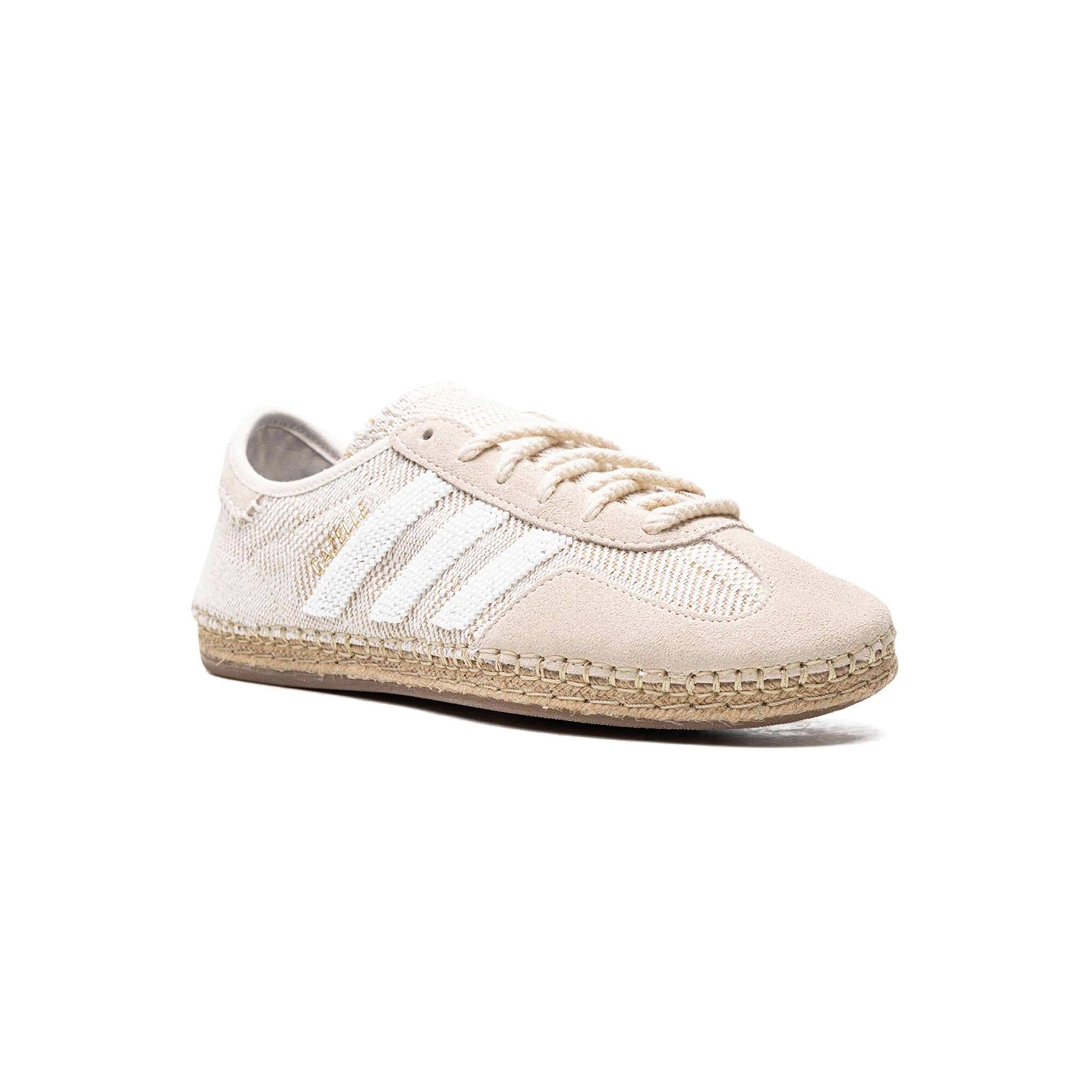 Sneakers Adidas Gazelle x Clot Bianche Crema in Tessuto e Suede