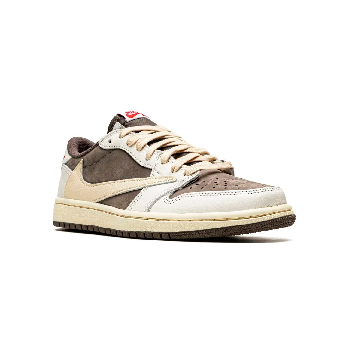 Nike Air Jordan 1 Low OG Travis Scott Reverse Mocha Marrone Bianco Uomo