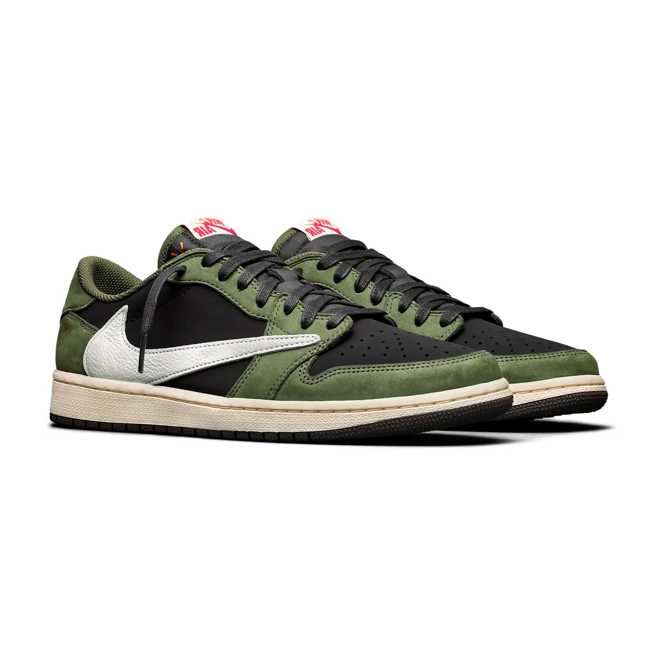 Nike Air Jordan 1 Low Travis Scott Verde Oliva Scuro Uomo