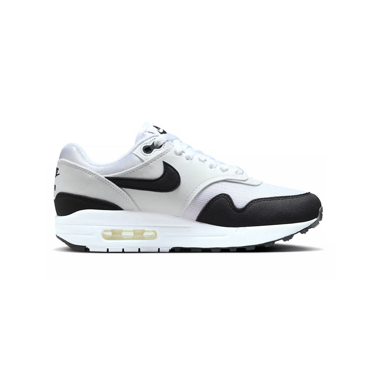 Nike Air Max 1 Bianco e Nero Uomo Sneakers Classiche