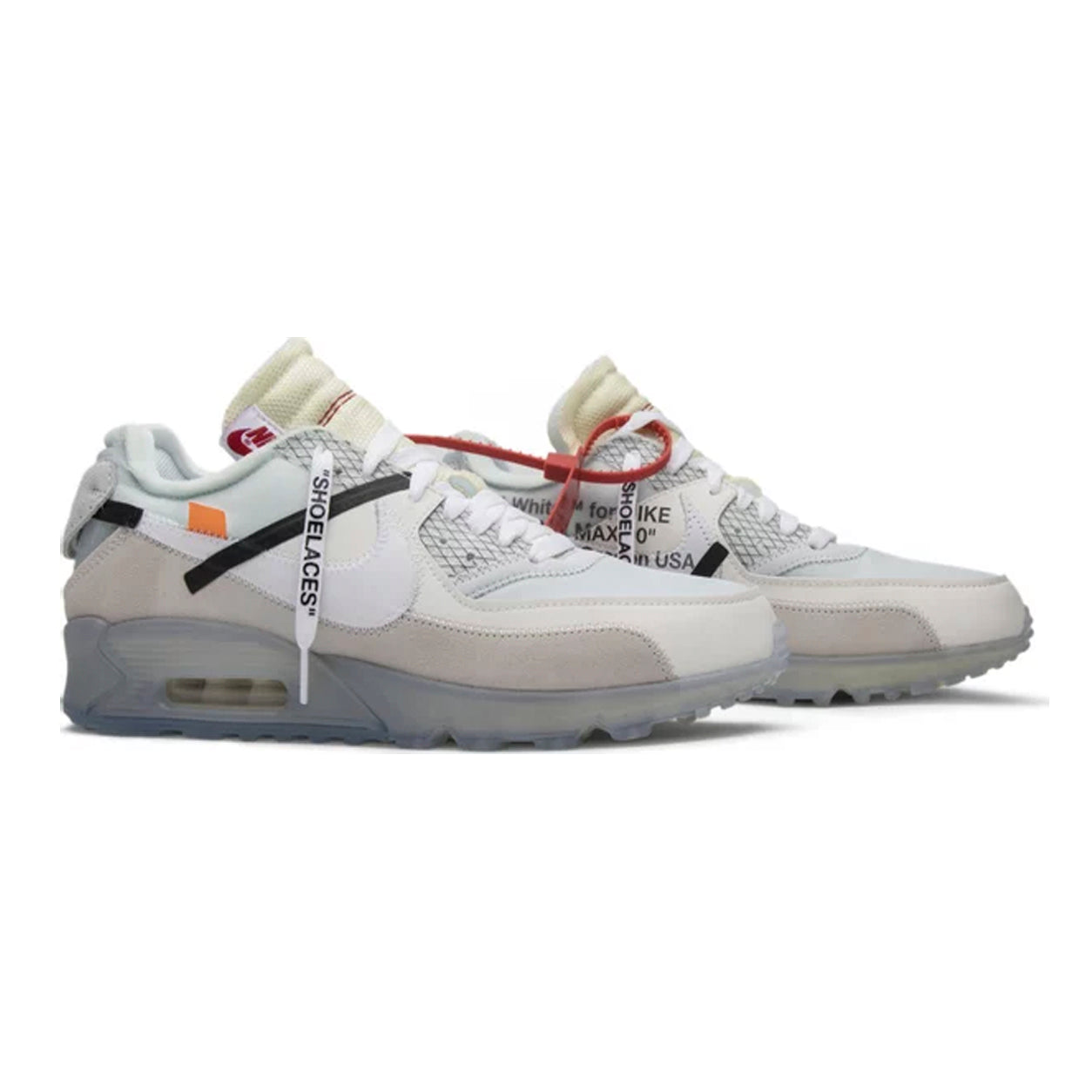 Nike Air Max 90 Off-White The Ten Bianche Uomo Sneakers Edizione Limitata