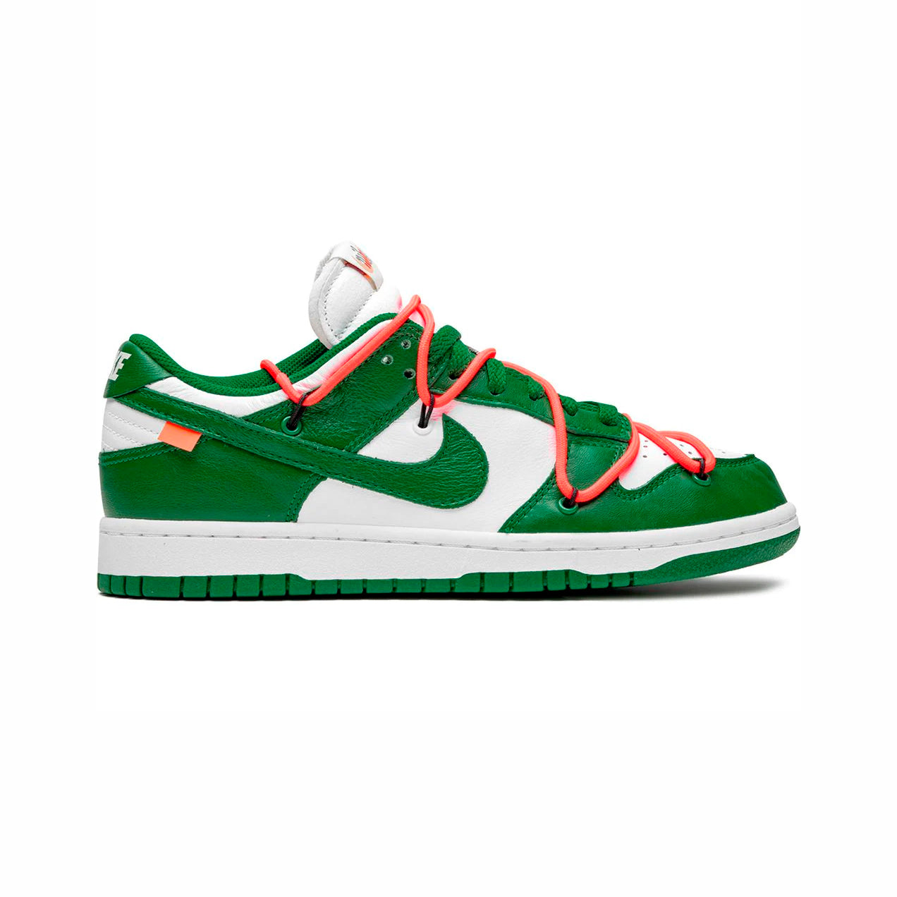 Nike Dunk Low Verdi e Bianche x Off-White Pine Green Uomo Donna