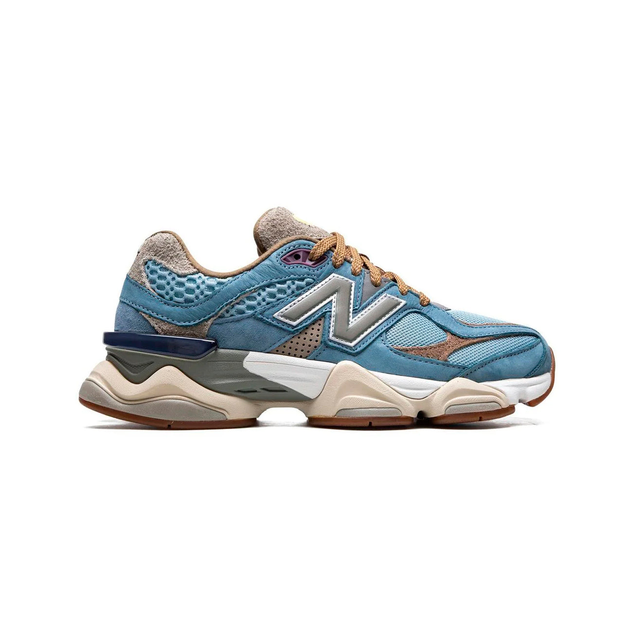 New Balance 9060 Uomo Azzurro e Marrone x Bodega Stile Retro Casual