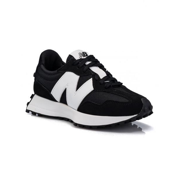 New Balance 327 Scarpe Uomo Nero Bianco Retro Running Eleganti