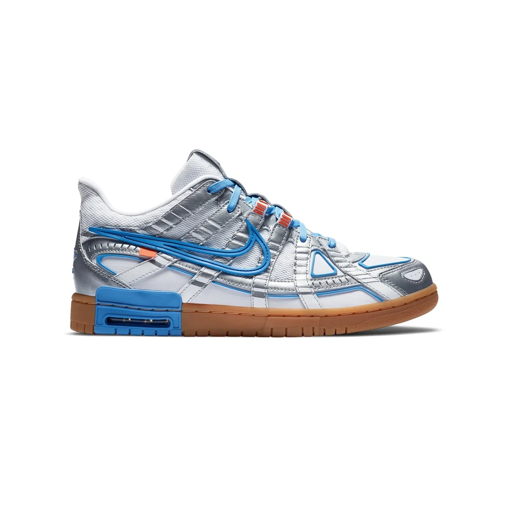 Nike Air Rubber Dunk Off-White Argento Blu Sneakers Esclusive