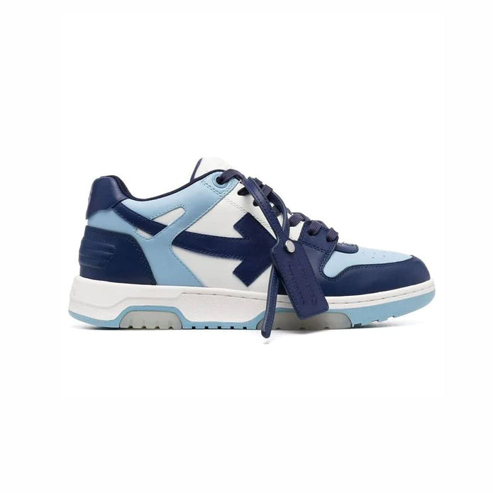 Off-White Sneakers Out Of Office Blu Bianco Uomo Casual