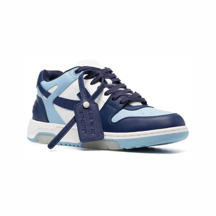 Off-White Sneakers Out Of Office Blu Bianco Uomo Casual
