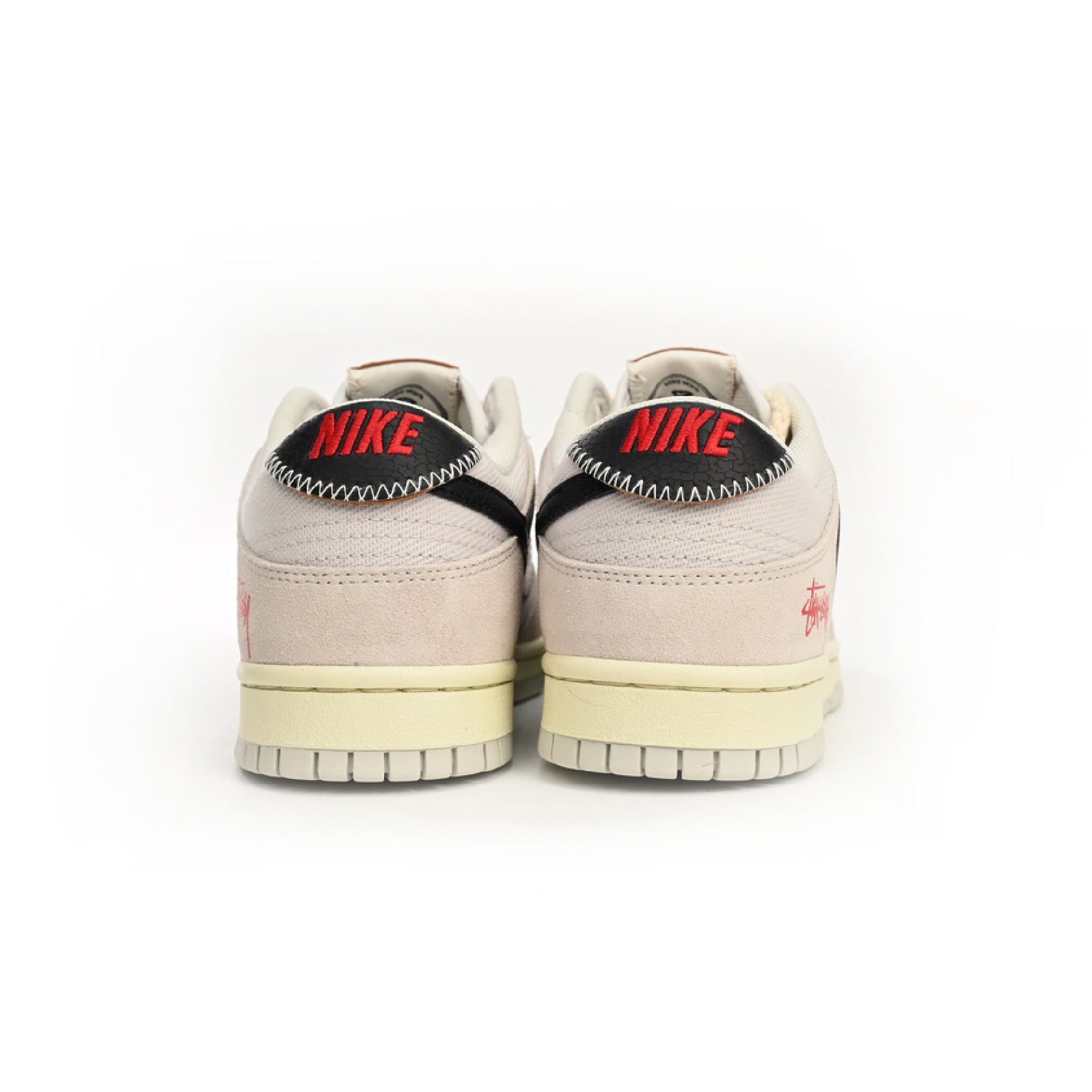 Nike Dunk Low SB Bianca e Nera Stussy Limited Edition Uomo