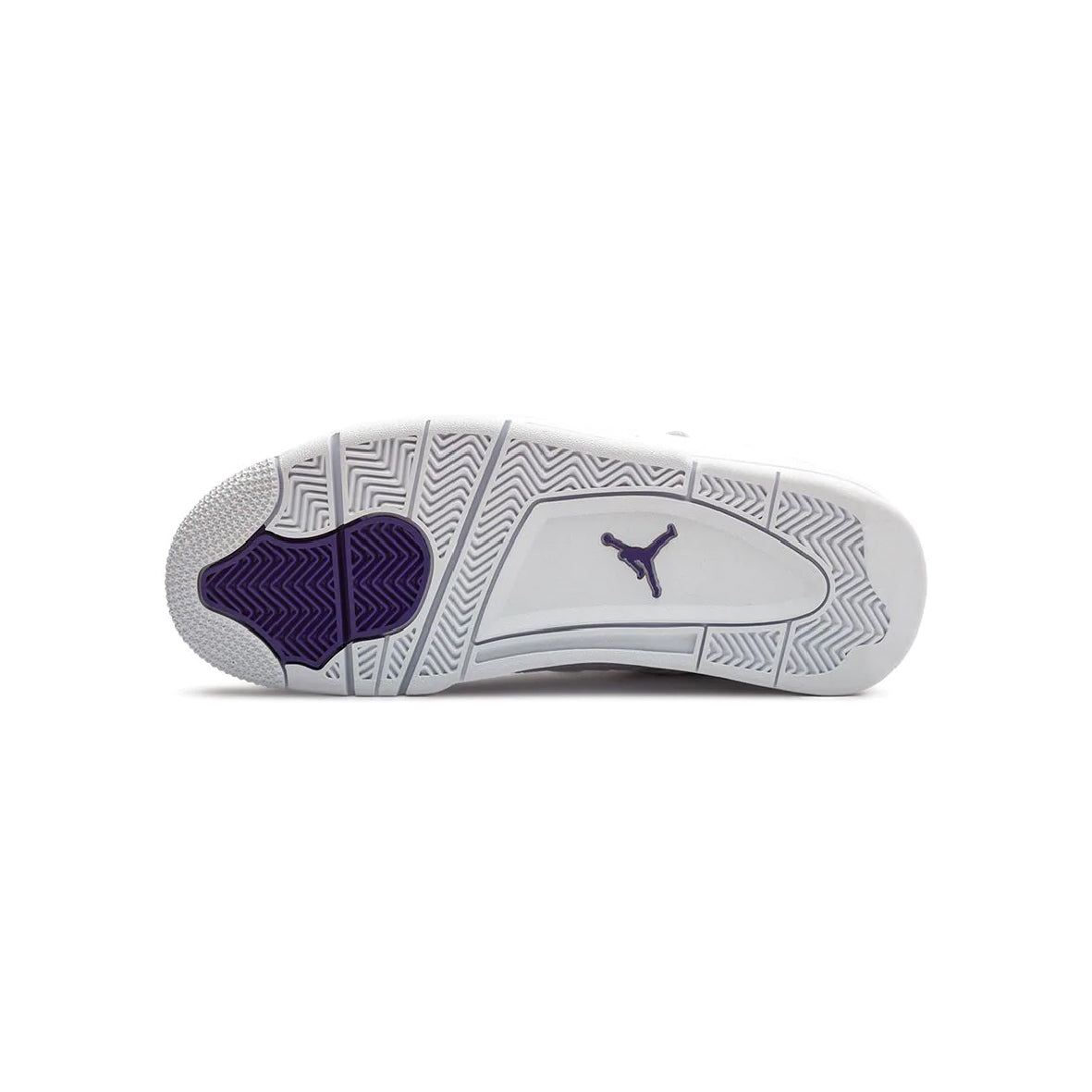Nike Air Jordan 4 Retro Metallic Purple Bianco Viola Uomo