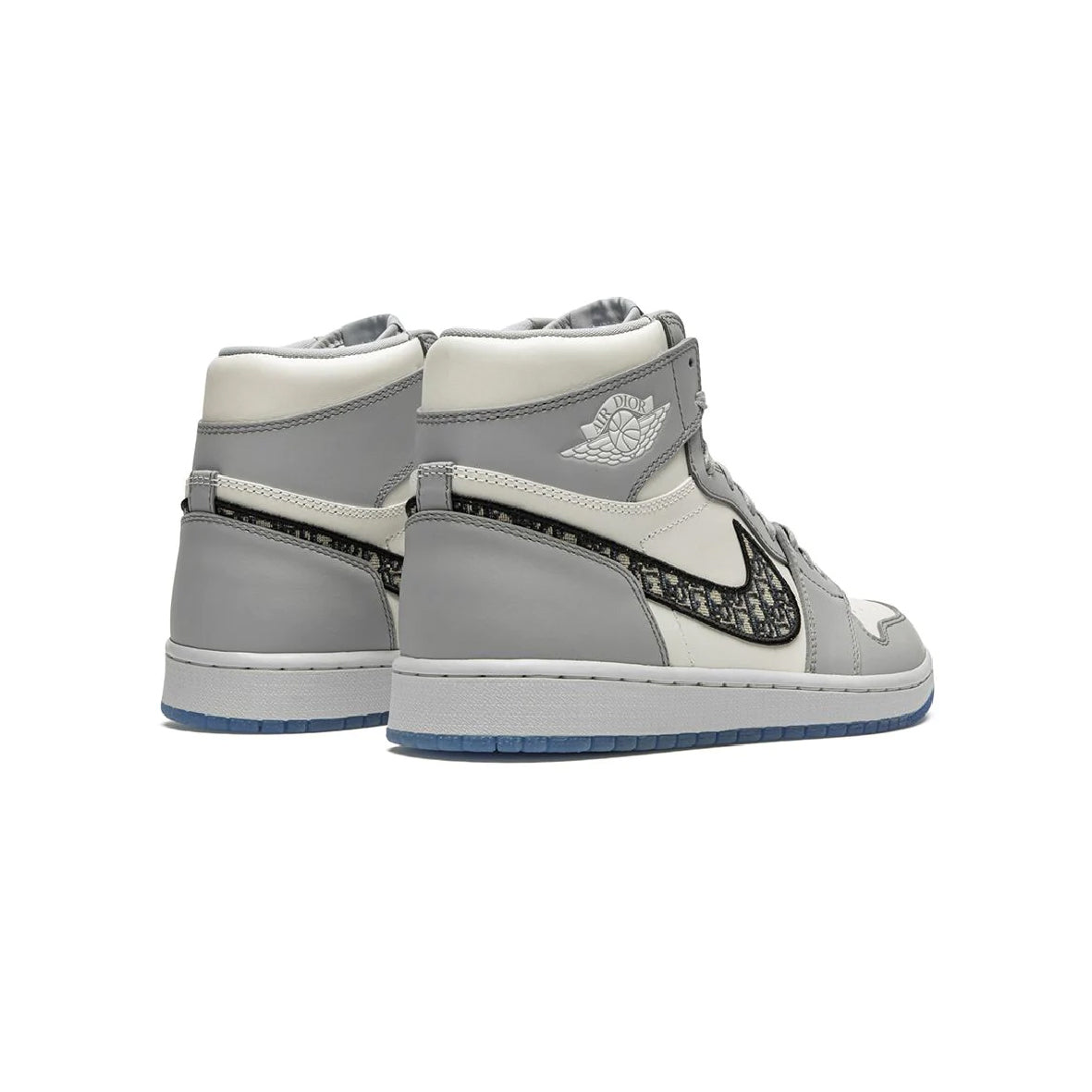 Nike Air Jordan 1 Alta x Dior Grigio Pelle Premium