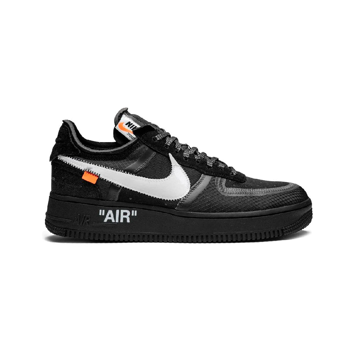 Nike Air Force 1 Low x Off-White Nera con Swoosh Bianco MOMA