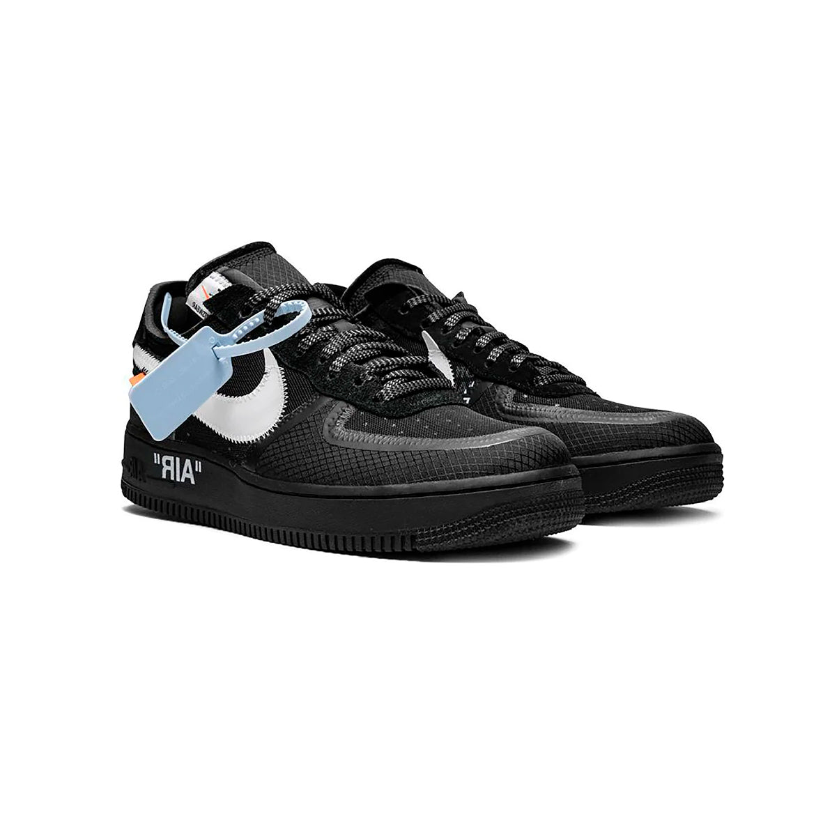 Nike Air Force 1 Low x Off-White Nera con Swoosh Bianco MOMA