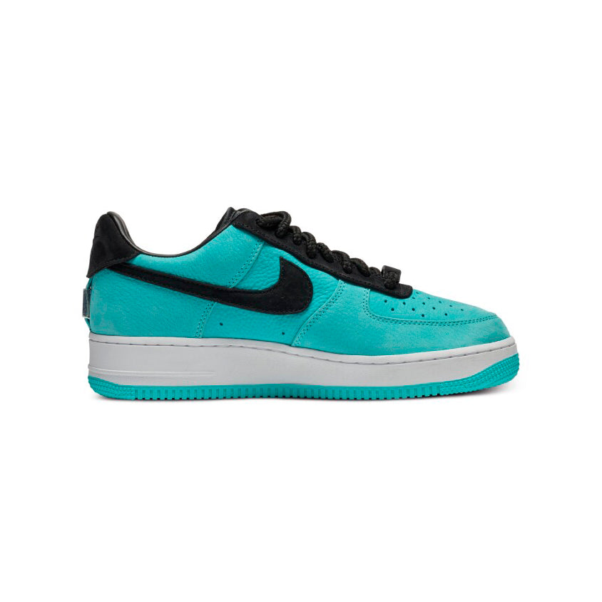Nike Air Force 1 Low x Tiffany Blu 1837 con Swoosh Nero