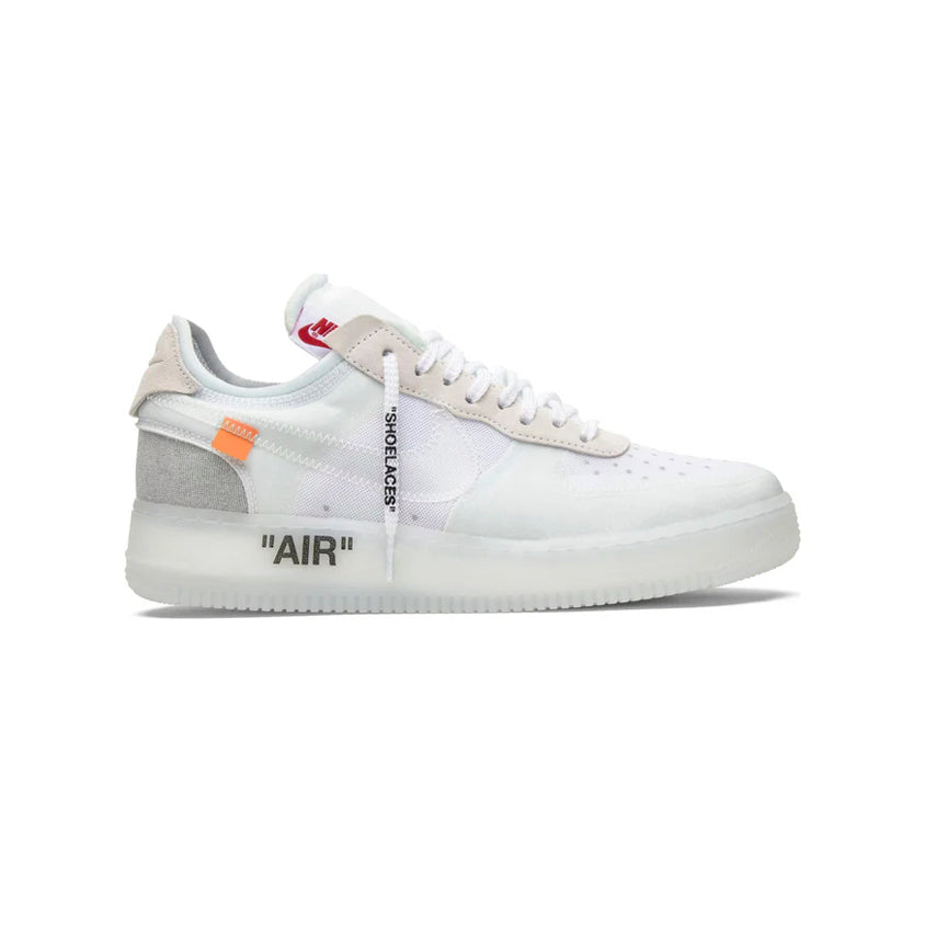 Nike Air Force 1 Low x Off-White Bianca con Dettagli Trasparenti