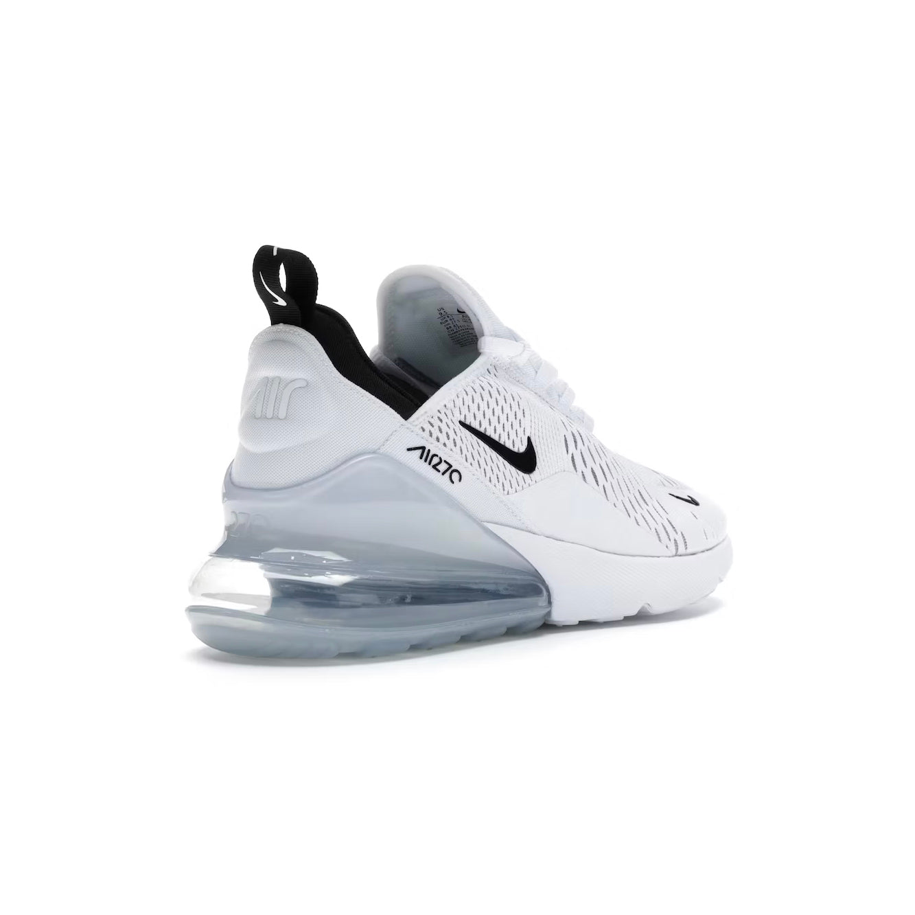 Nike Air Max 270 Bianco Nero Uomo Sneakers Moderne e Sportive