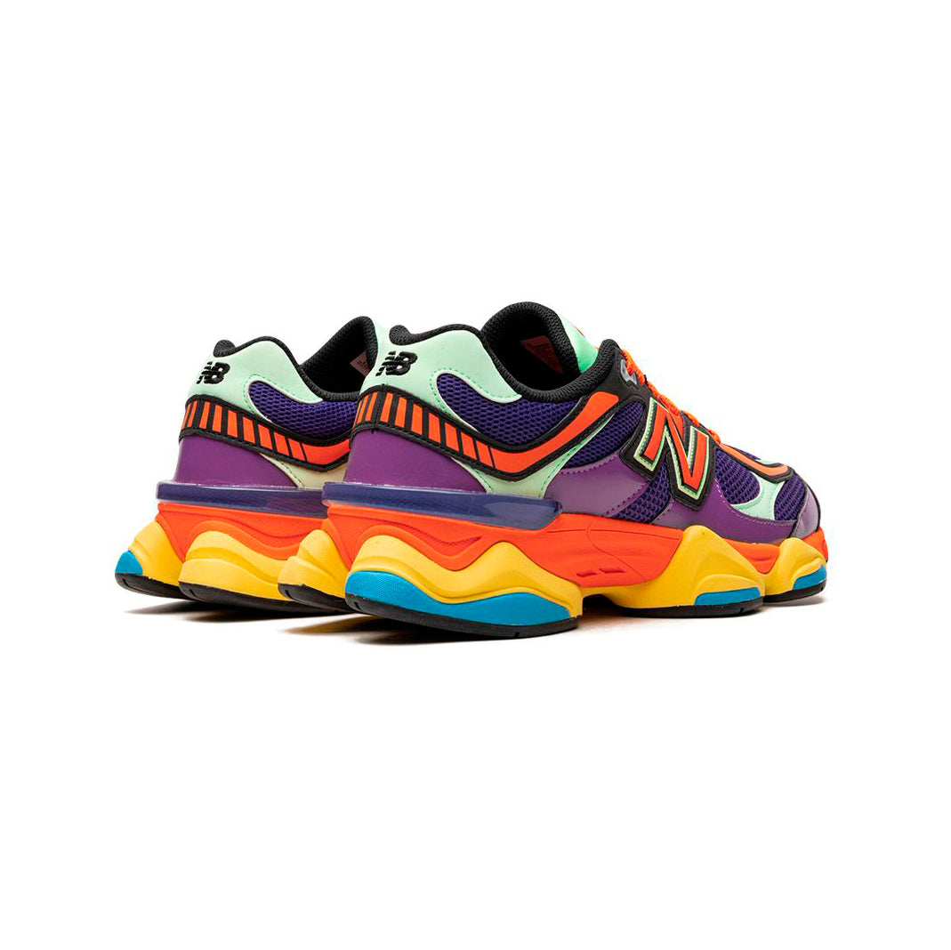 New Balance 9060 Scarpe Uomo Viola Prism Multicolore in Mesh e Pelle