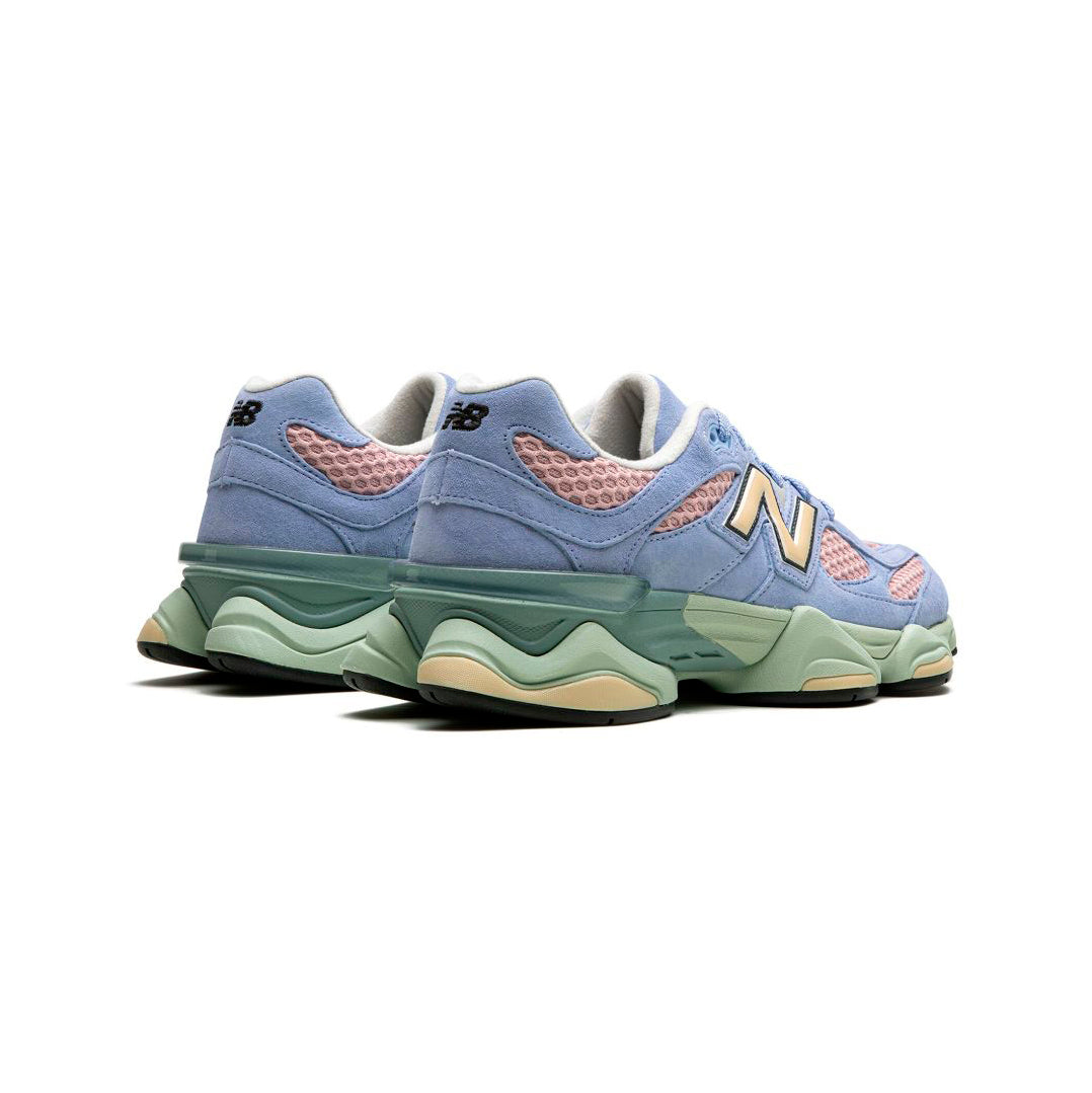 New Balance 9060 Scarpe Donna Azzurro Daydream e Rosa in Mesh e Pelle
