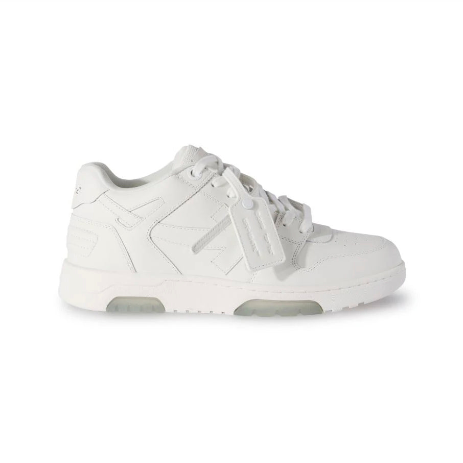 Off-White Out Of Office Sneakers in Pelle Bianche Uomo Eleganti