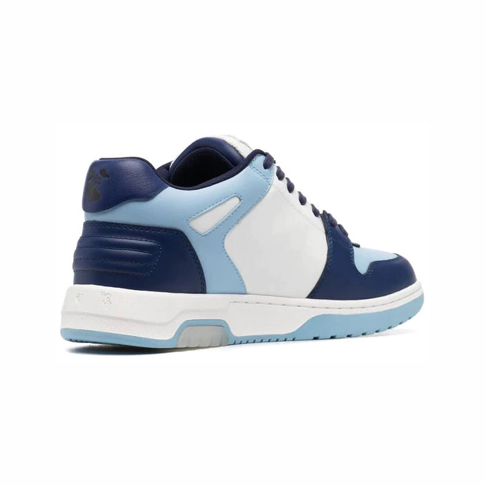 Off-White Sneakers Out Of Office Blu Bianco Uomo Casual